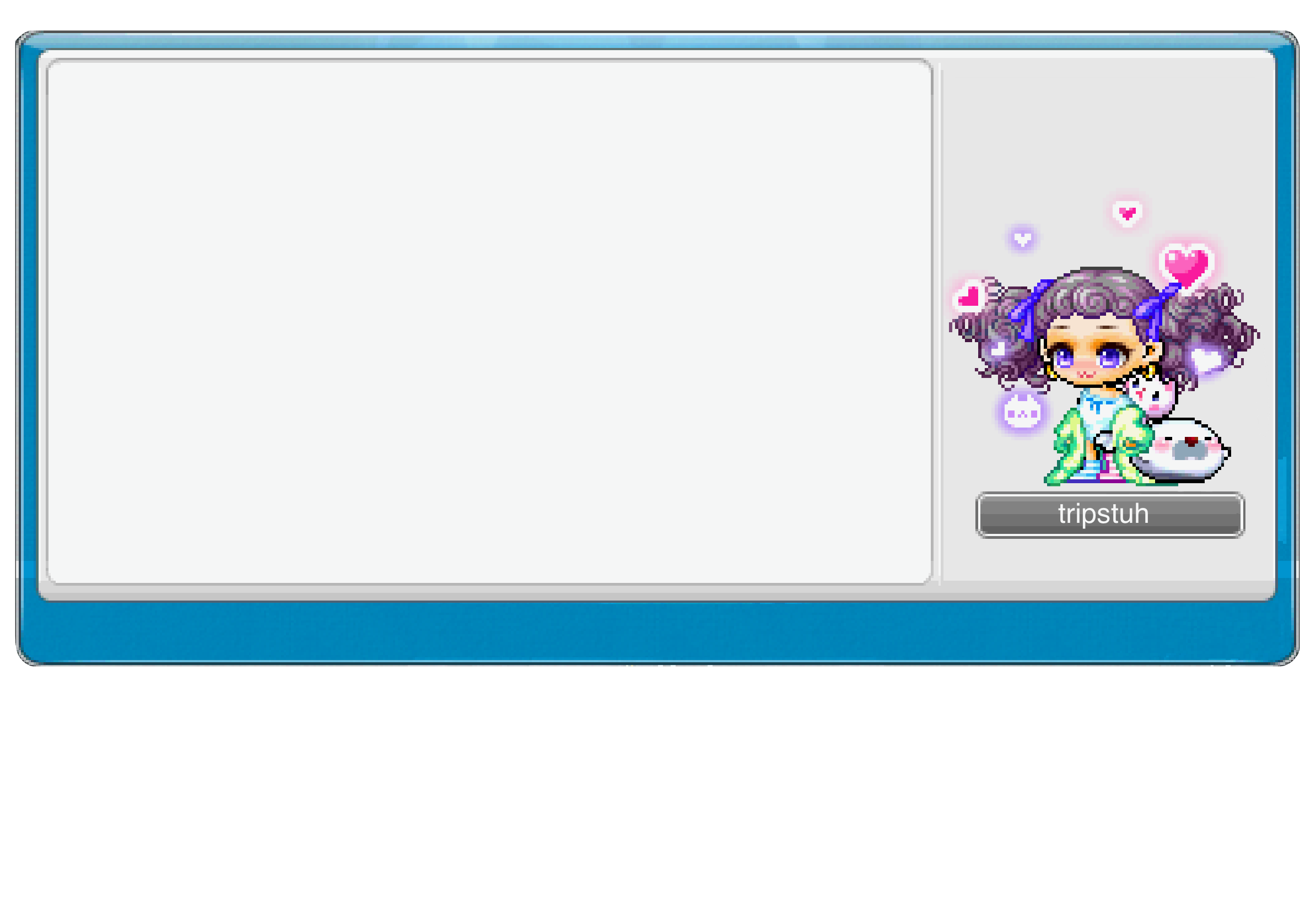 MapleStory Dialogue Box